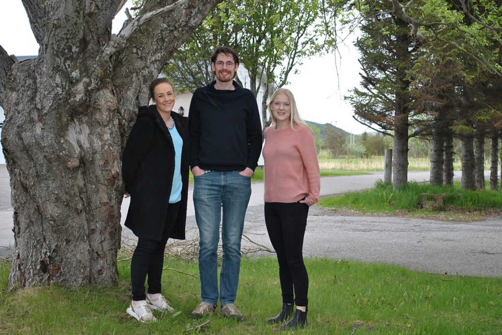 Silje Engmo, Markus Radszuweit og Mariel Sagbakk