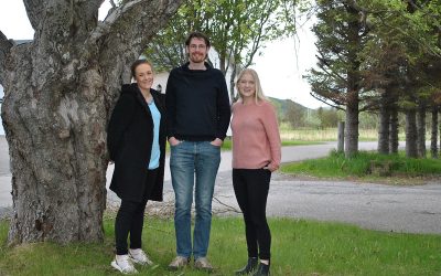 Aarets-traineer Silje Engmo, Markus Radszuweit og Mariel Sagbakk