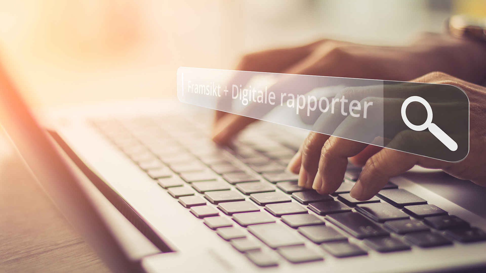Digitale rapporter publisert ved hjelp av Framsikt