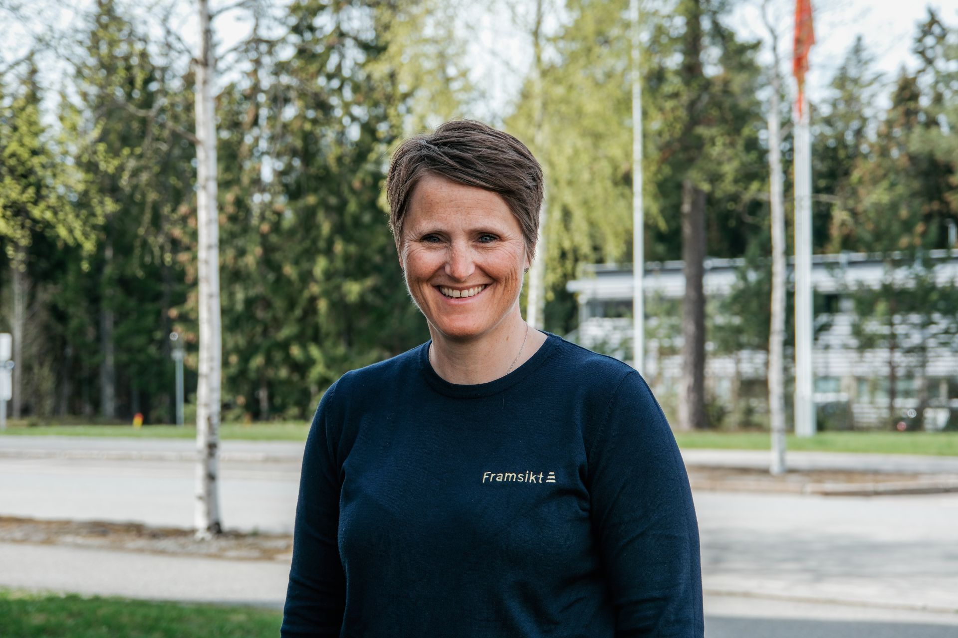 Carina Stokke smiler.