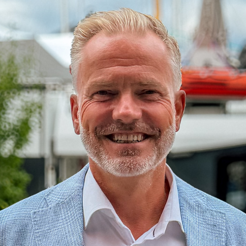 Illustrasjonsbilde av mannlig siluett i portrett.